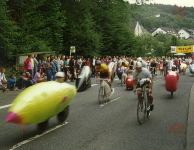 Das schwarze Ding war auch ganz schön schnell
