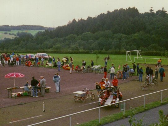 Auf dem Sportplatz